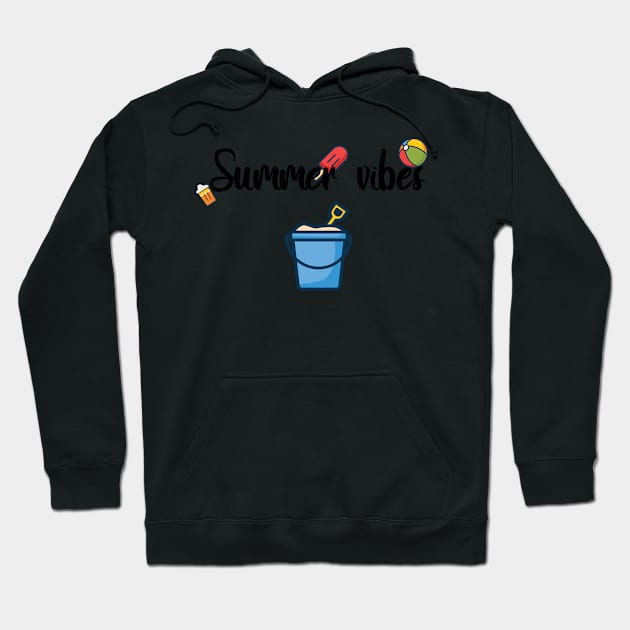 Summer vibes Hoodie by maxcode